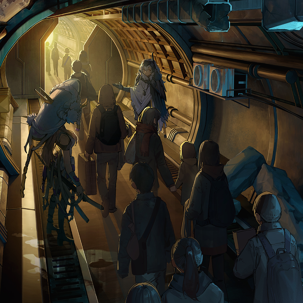 The Goddess Squad had been helping bring humans to the Ark safely before.